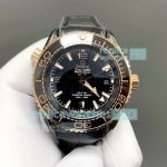 OVS Super Clone Omega Seamaster Planet Ocean GMT Deep Black Sedna Ceramic Watch